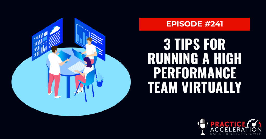 3 Tips for Running a High Performance Team Virtually